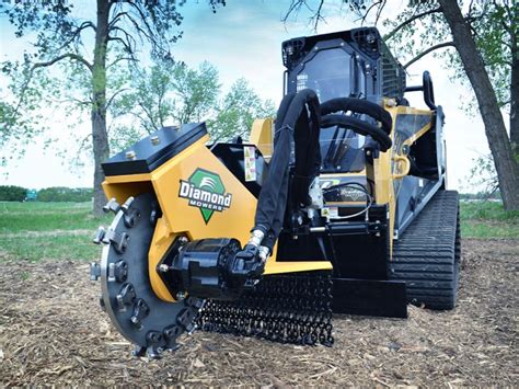 skid steer stump grinders for sale|diamond stump grinder for skid steer.